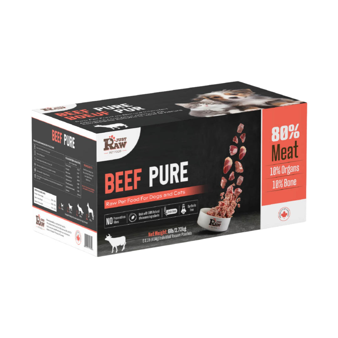 Just Raw Pure Beef (6lb)