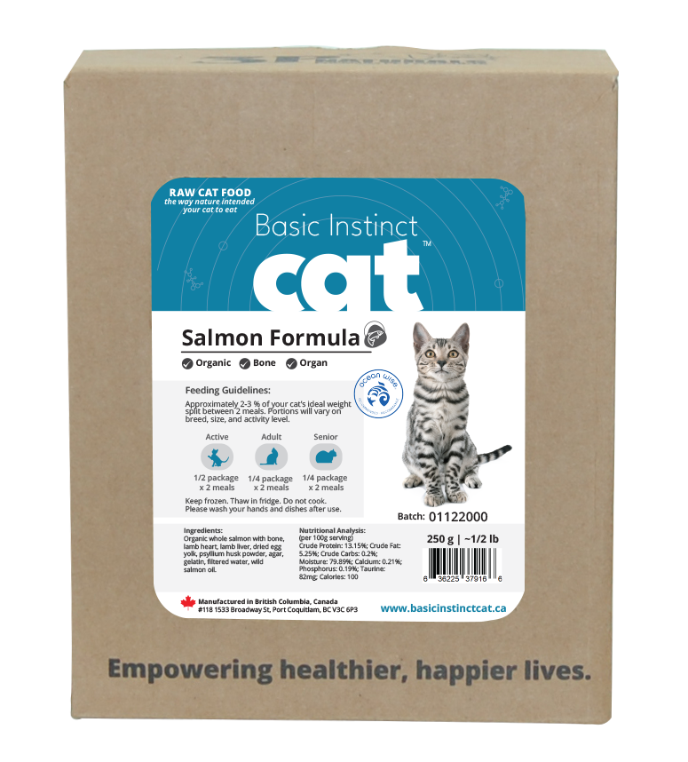 Basic Instinct Cat Salmon (4x125g)