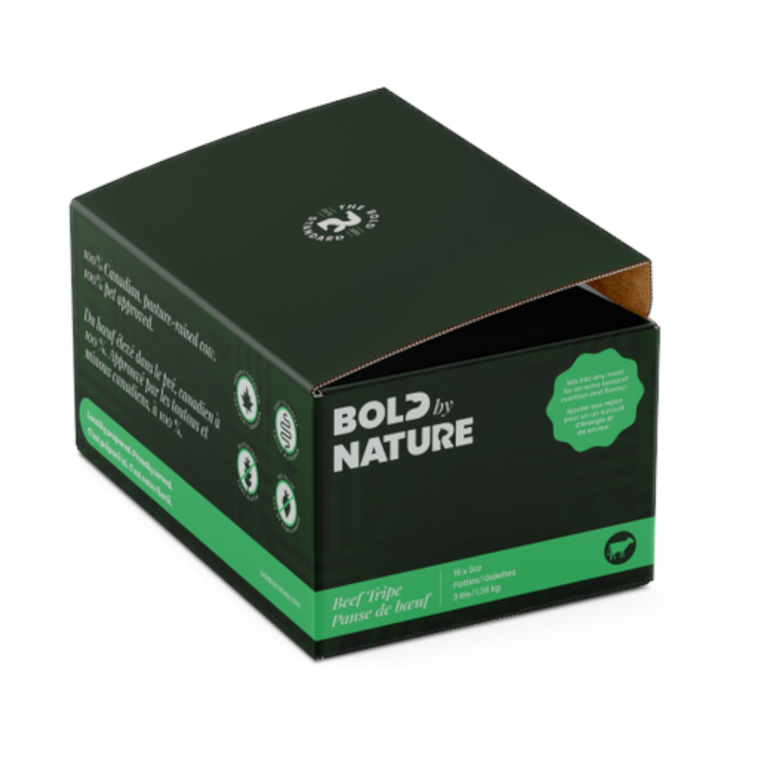 Bold By Nature Beef Tripe Patty (3lb)
