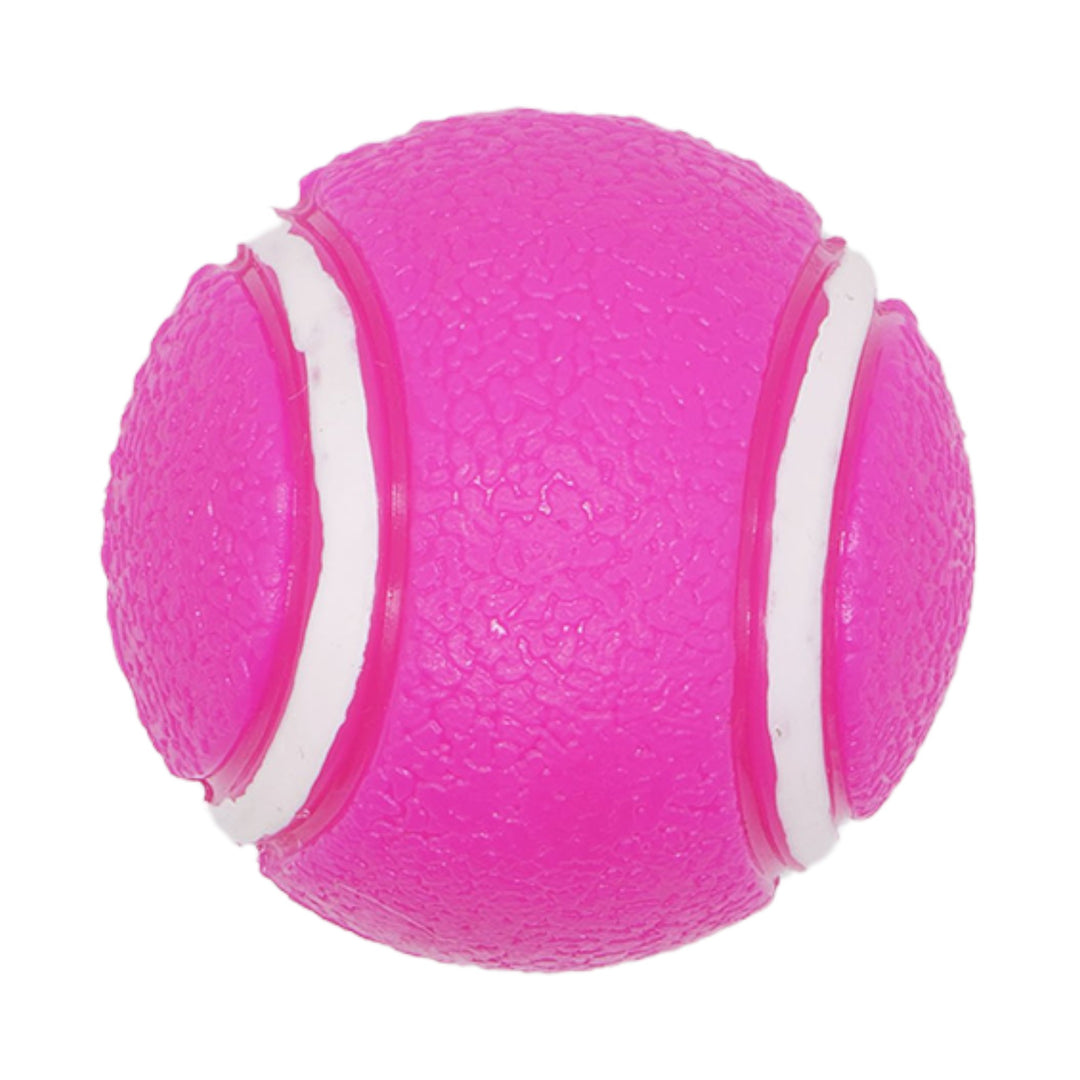 BUDZ RUBBER TENNIS BALL PINK SM 2"