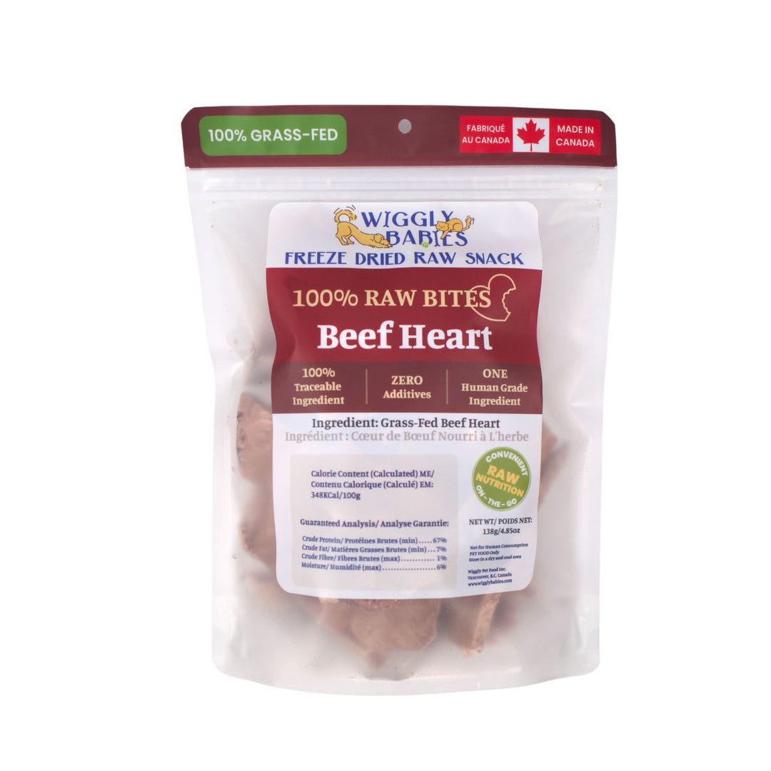 Wiggly Babies Freeze-Dried Beef Heart (50G)