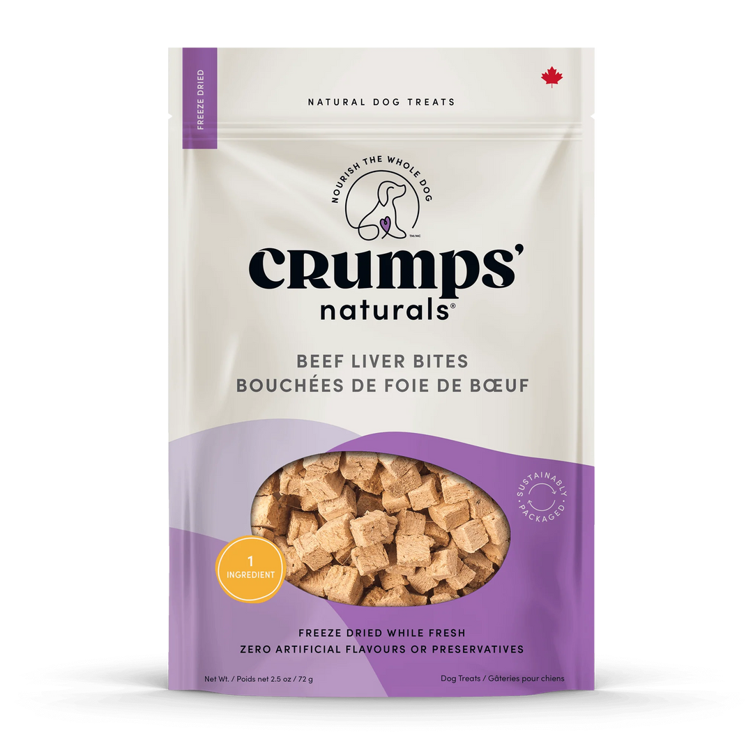 Crumps Beef Liver Bites (72g)