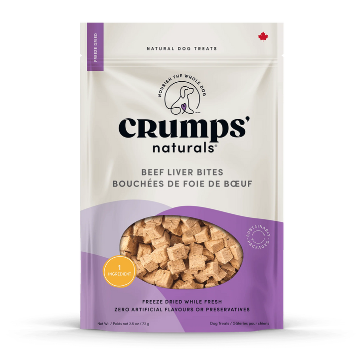 Crumps Beef Liver Bites (72g)