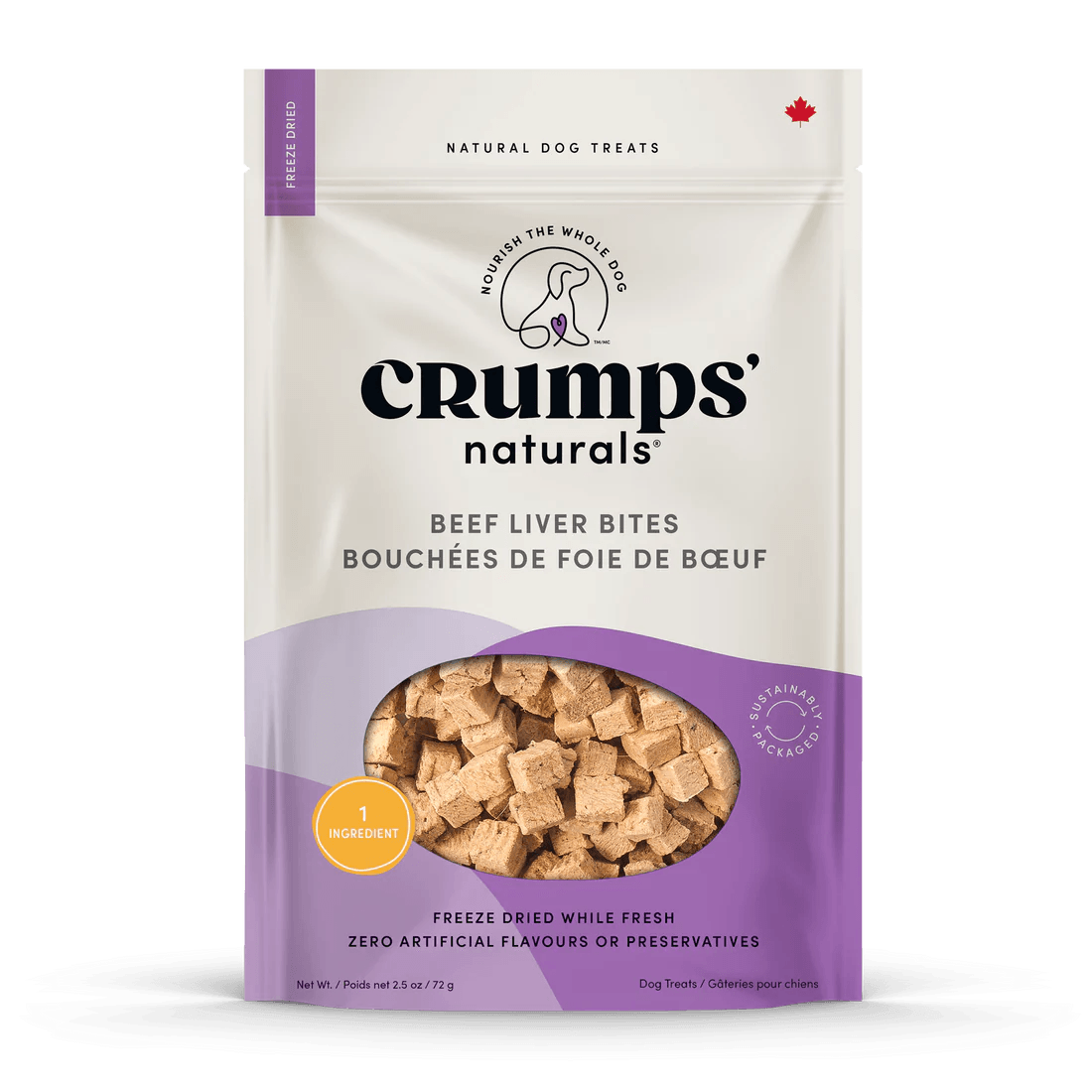 CRUMPS BEEF LIVER BITES 155G - Tail Blazers Etobicoke