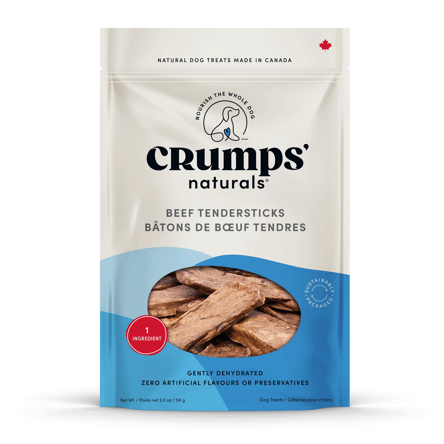 Crumps Dehydrated Beef Lung Tendersticks (280g)