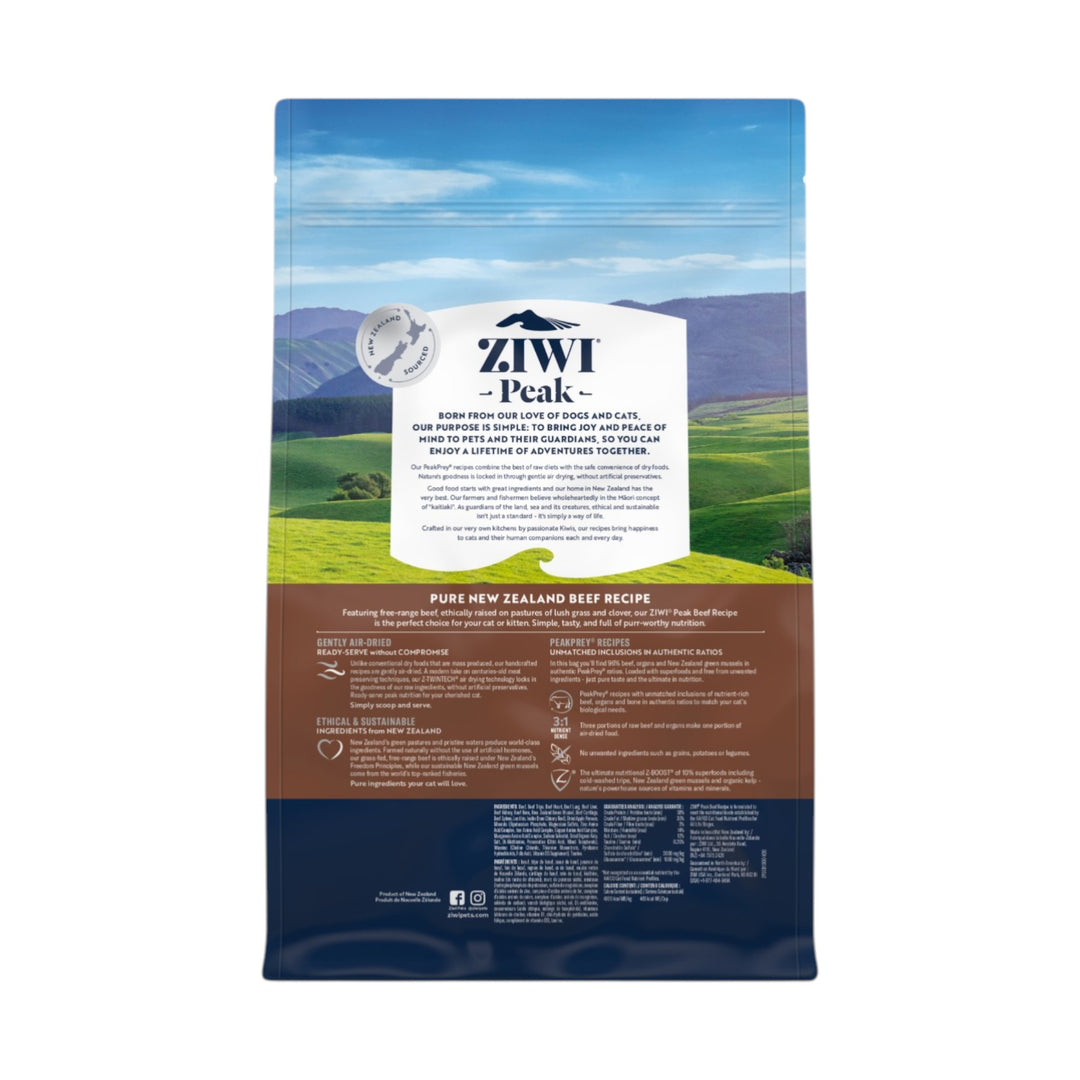 Ziwi Ziwipeak Cat Air-Dried Beef (1kg)