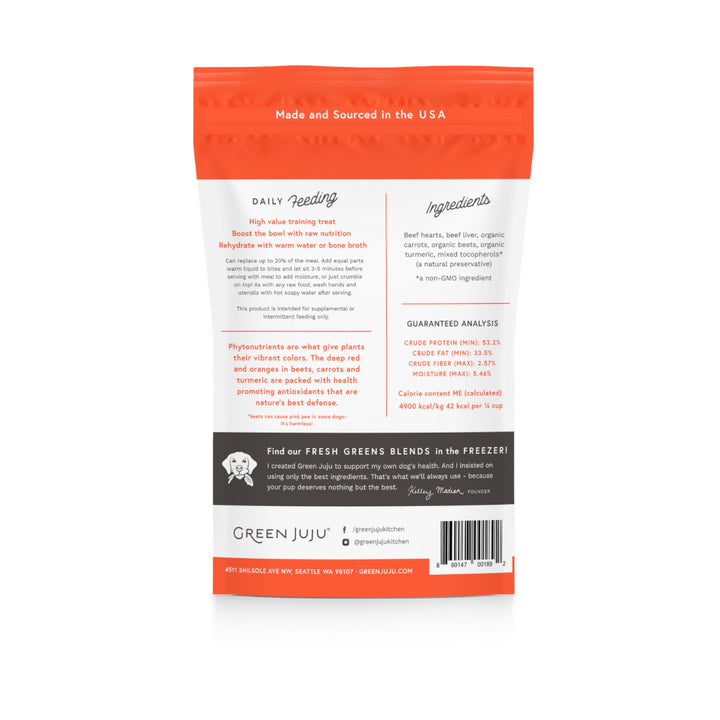 Green Juju Beef Red Bites (3oz)