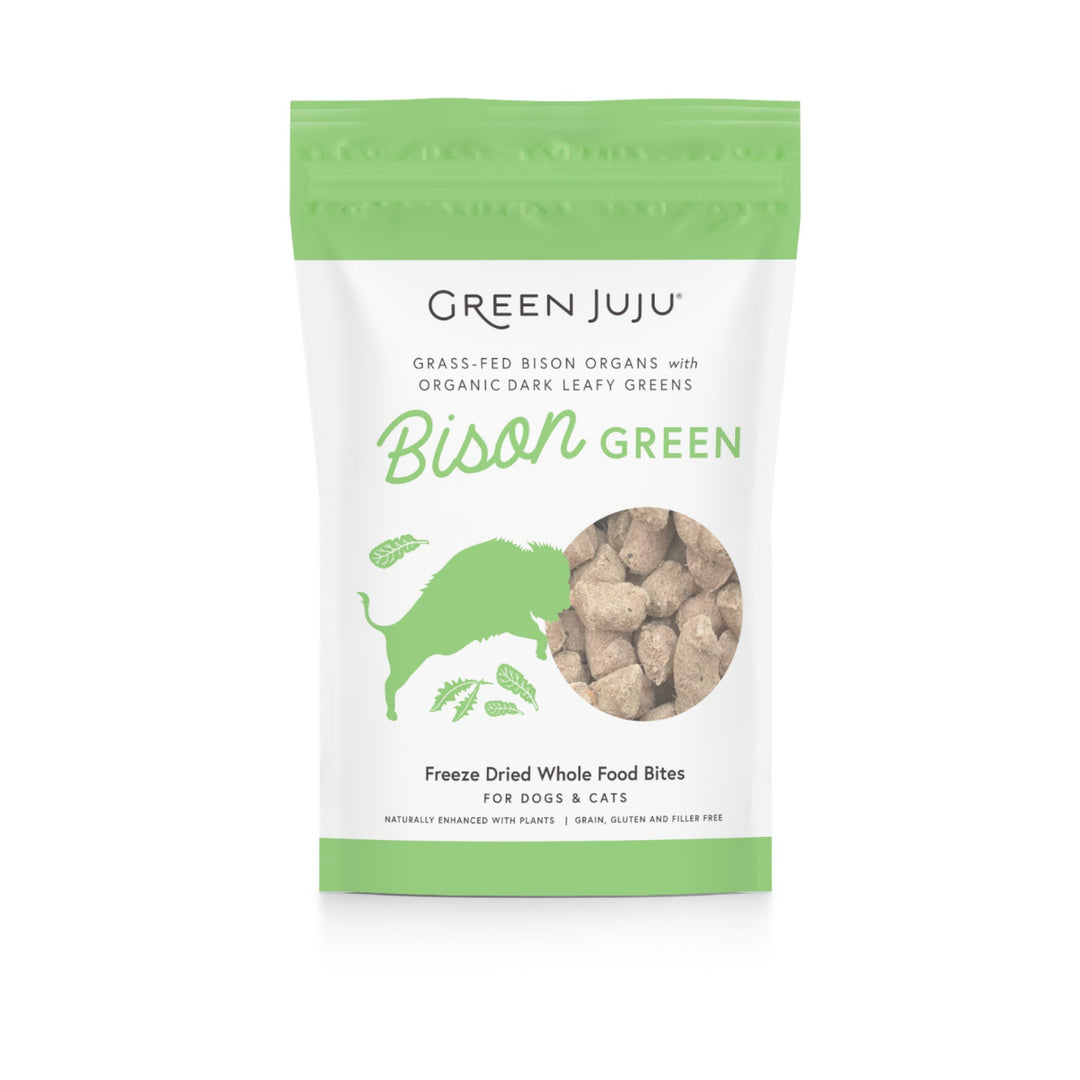Green Juju Freeze-Dried Bison Green Bites (2.5oz)