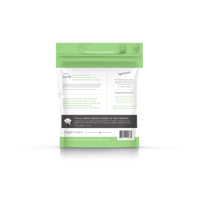 Green Juju Freeze-Dried Bison Green Bites (6oz)