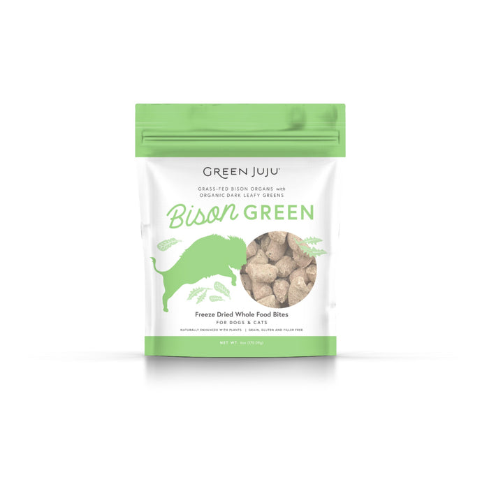 Green Juju Freeze-Dried Bison Green Bites (6oz)