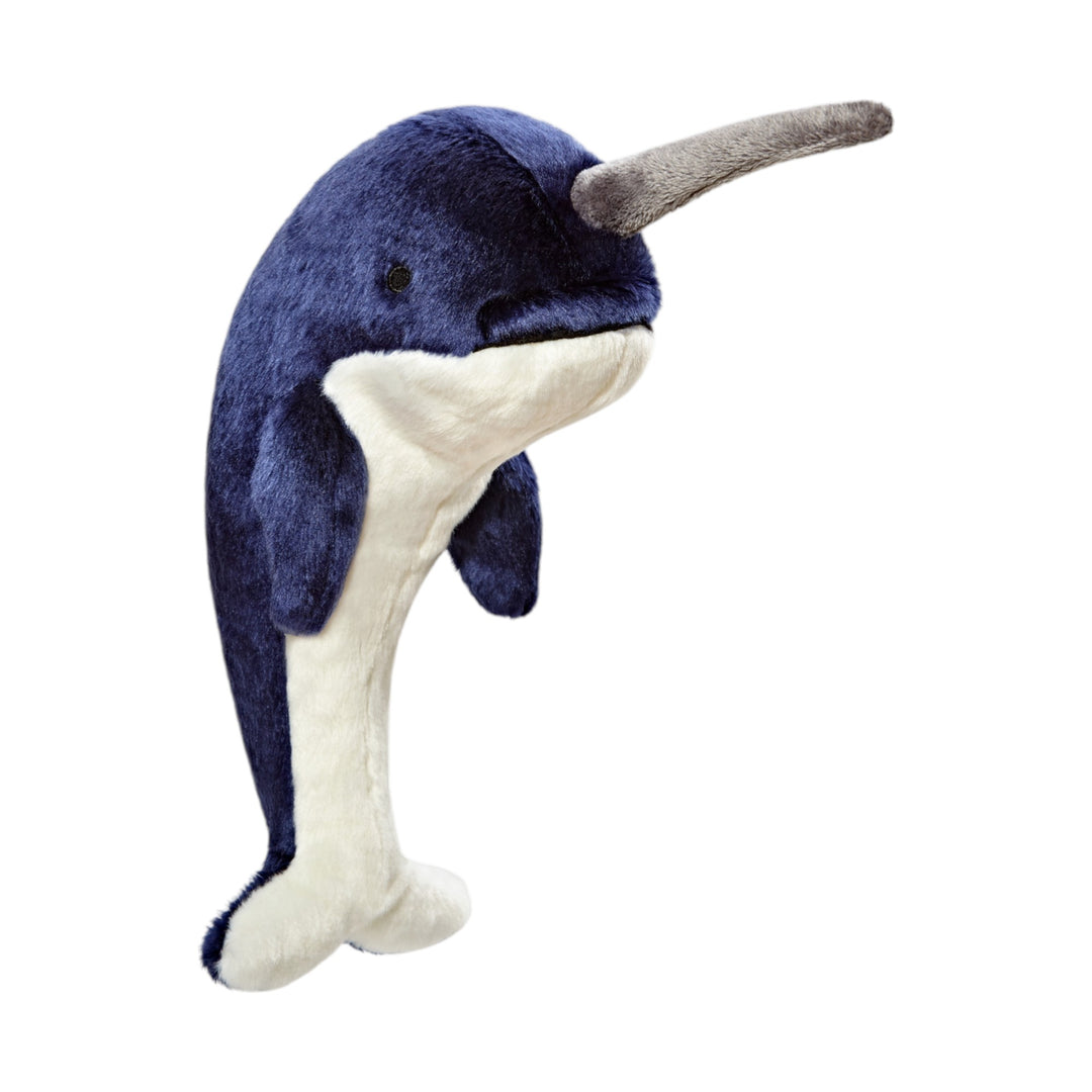 Fluff &amp; Tuff Bleu Narwhal 11"