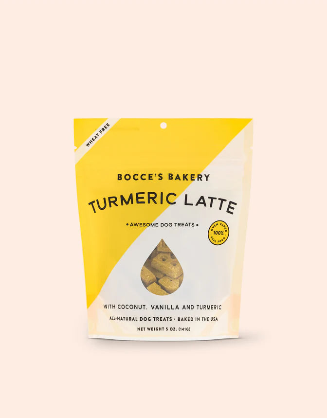 BOCCE'S BISCUIT TURMERIC LATTE 5OZ - Tail Blazers Etobicoke