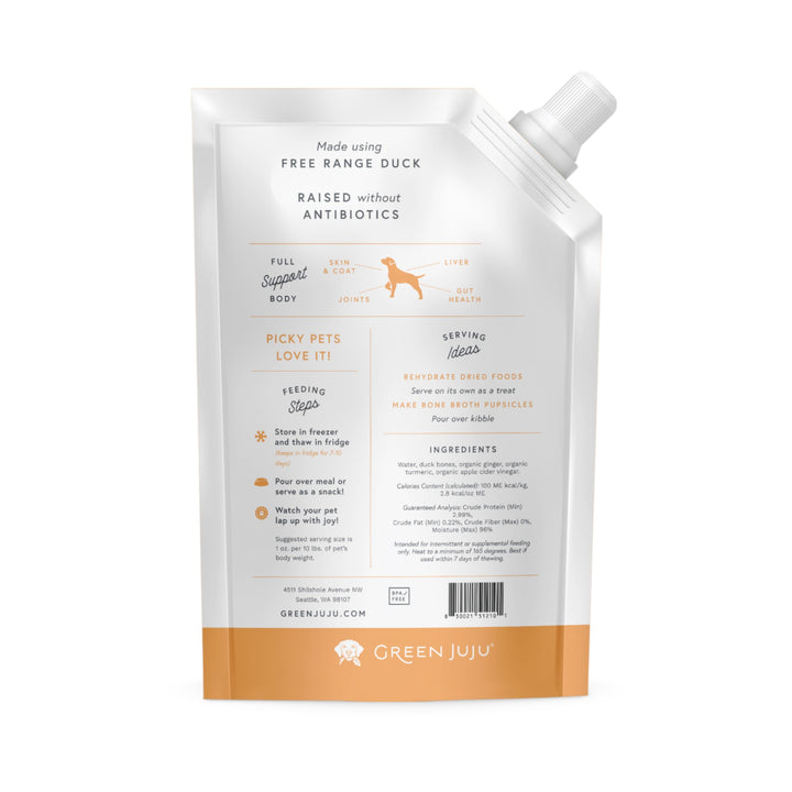 Green Juju Duck Bone Broth (20oz)