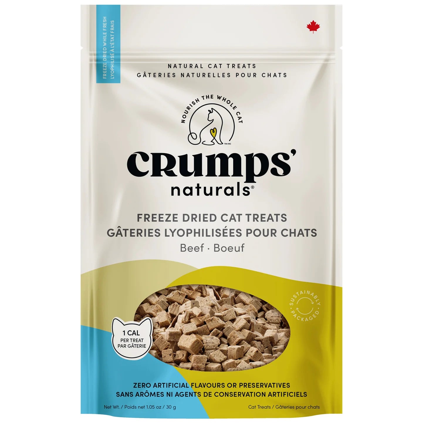 Crumps Freeze-Dried Cat Treats - Beef
