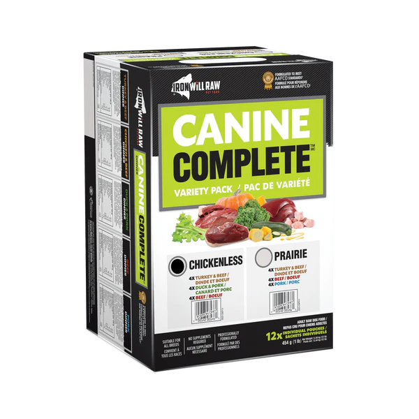 IRON WILL RAW COMP CHICKENLESS 12LB