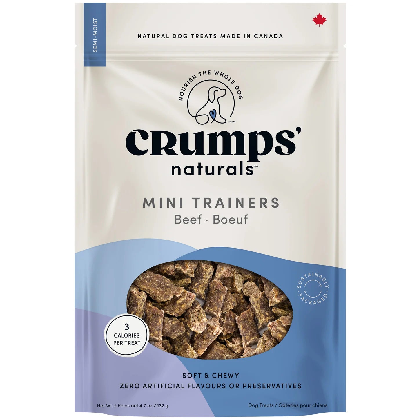 Crumps Mini Trainers - Beef