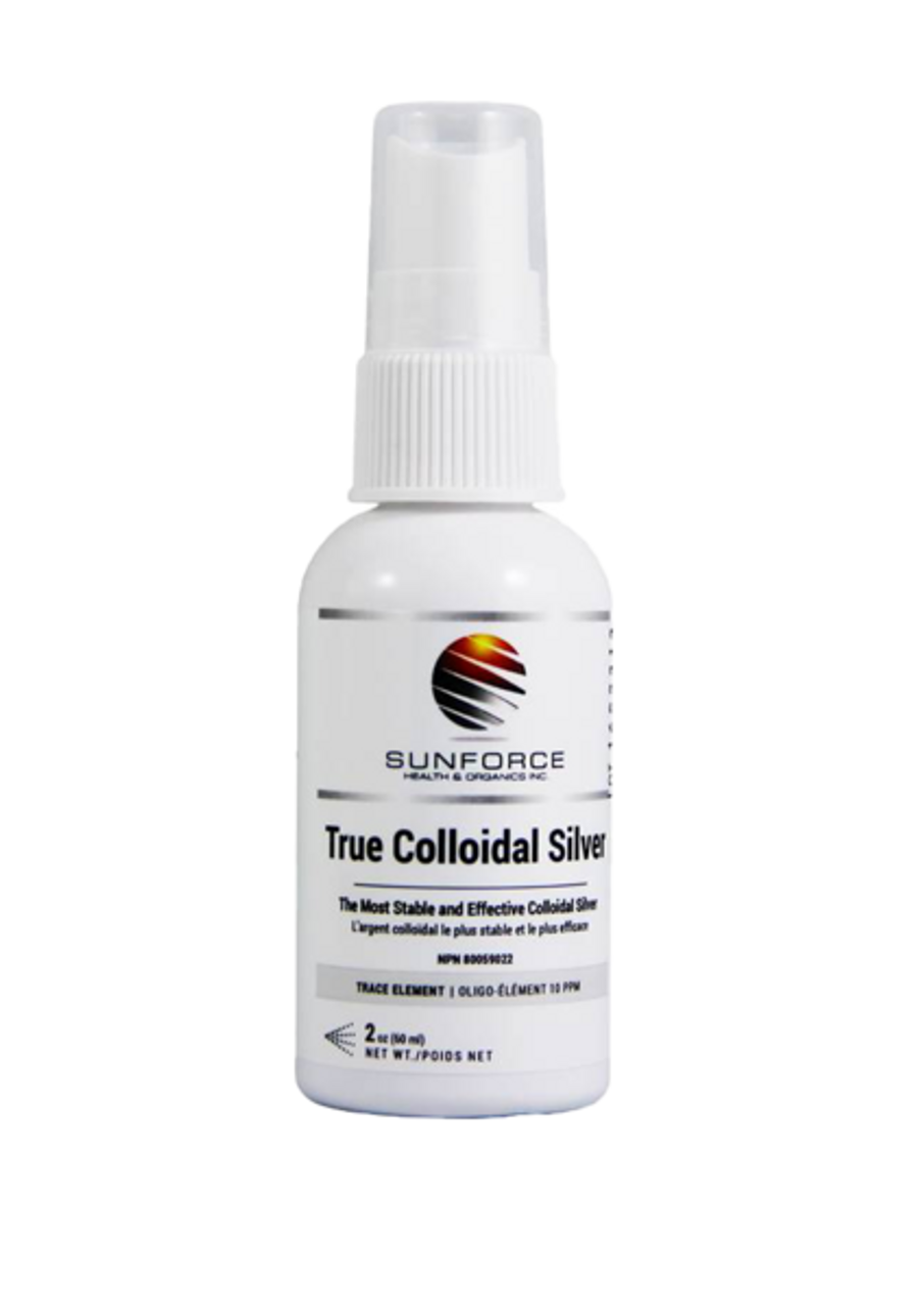 SUNFORCE TRUE COLLOIDAL SILVER 59M SPR - Tail Blazers Etobicoke