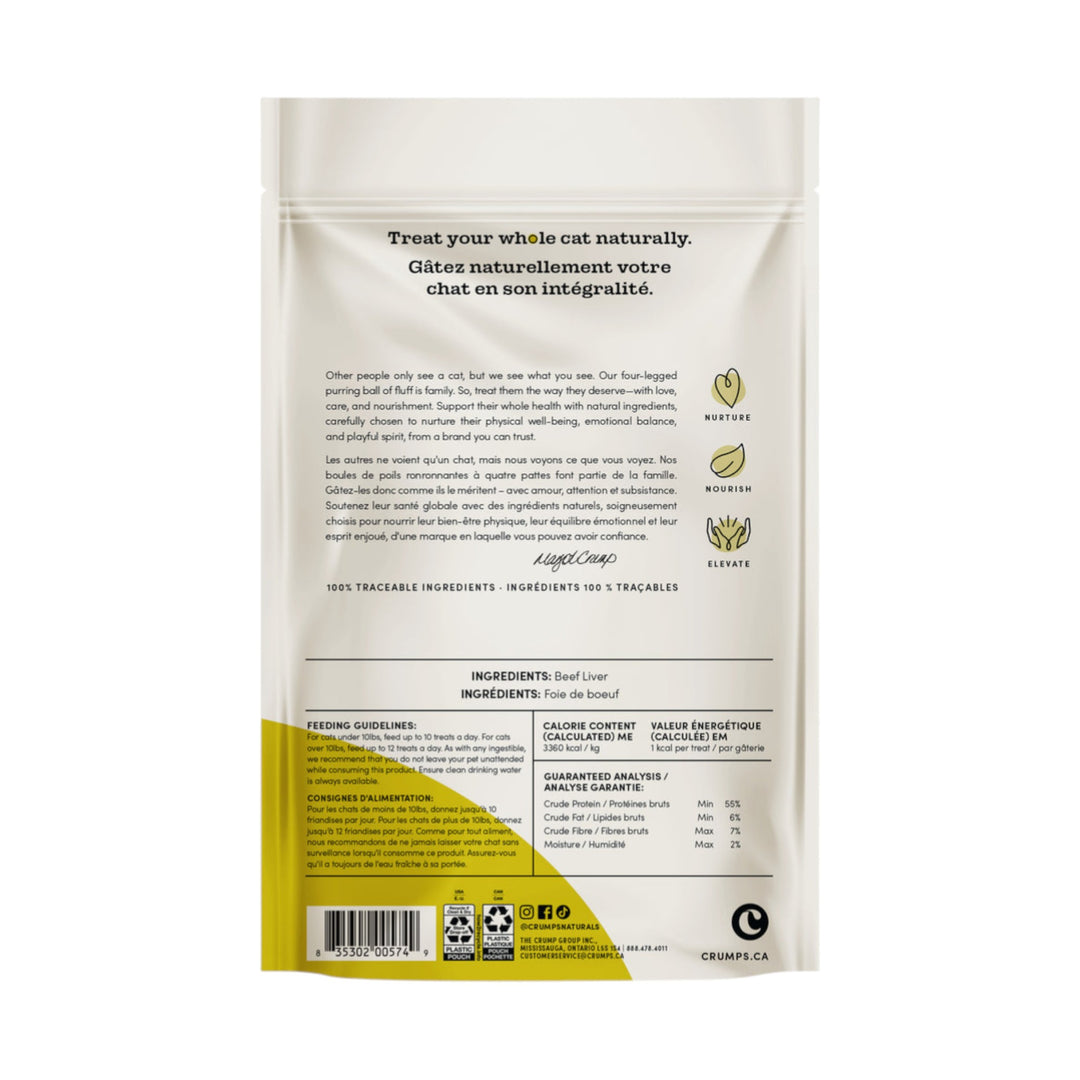 Crumps Freeze-Dried Cat Treats Beef (30g)