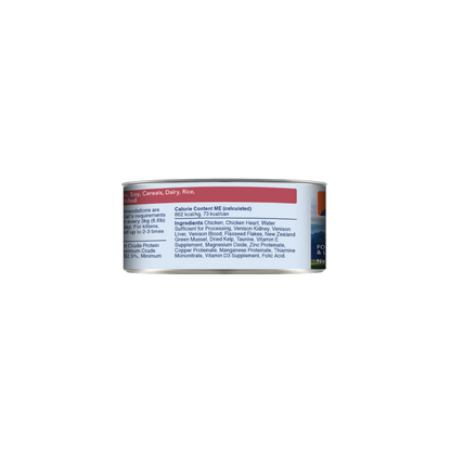 Feline Natural Chicken & Venison Canned Cat Food (3oz)