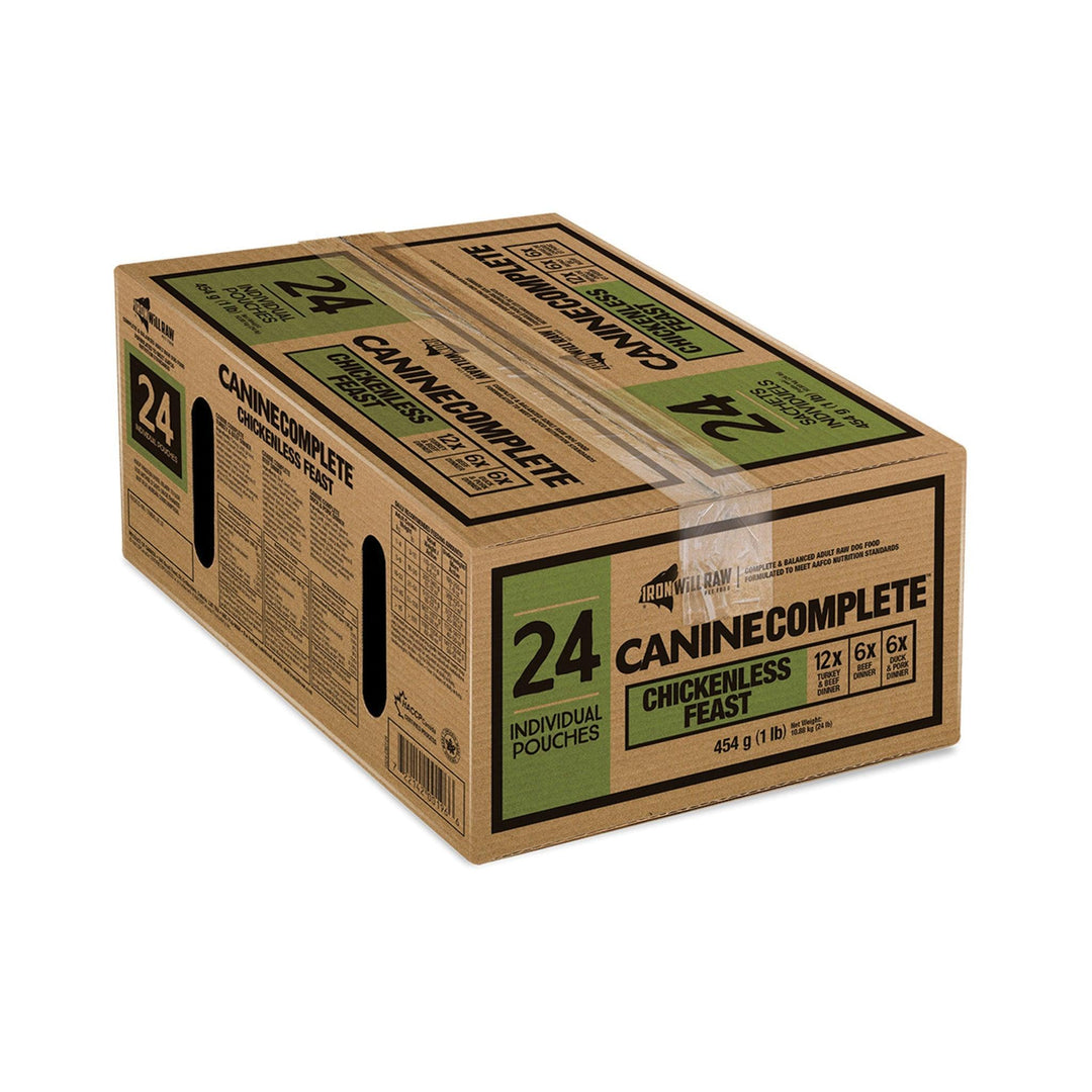 Iron Wiil Raw Canine Complete Chickenless Feast (24lb)