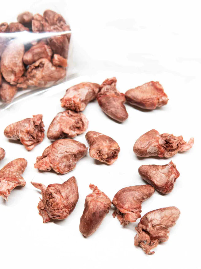 Doggo Hearts Freeze Dried Duck Hearts Large Bag (150g) - Tail Blazers Etobicoke