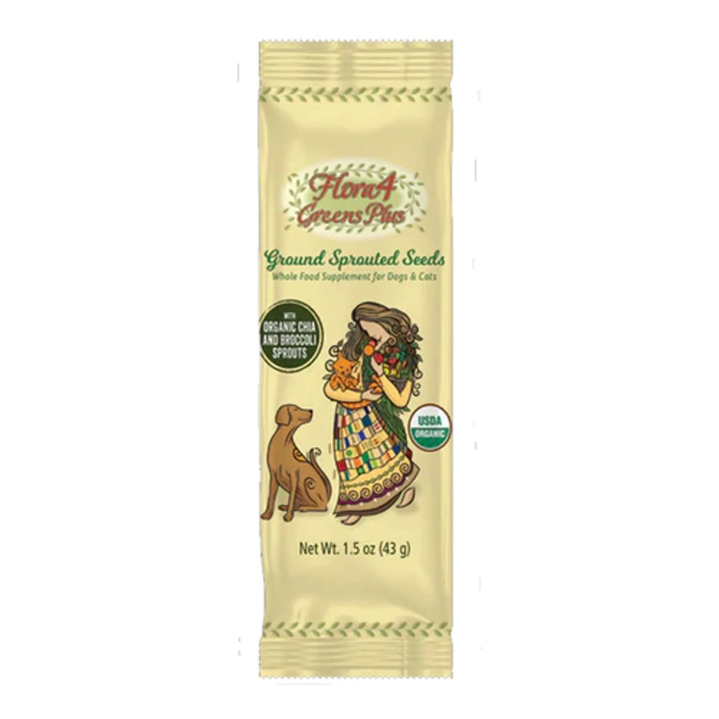 Carna4 - Flora4 Greens Plus Sprouted Seed Topper 1.5oz
