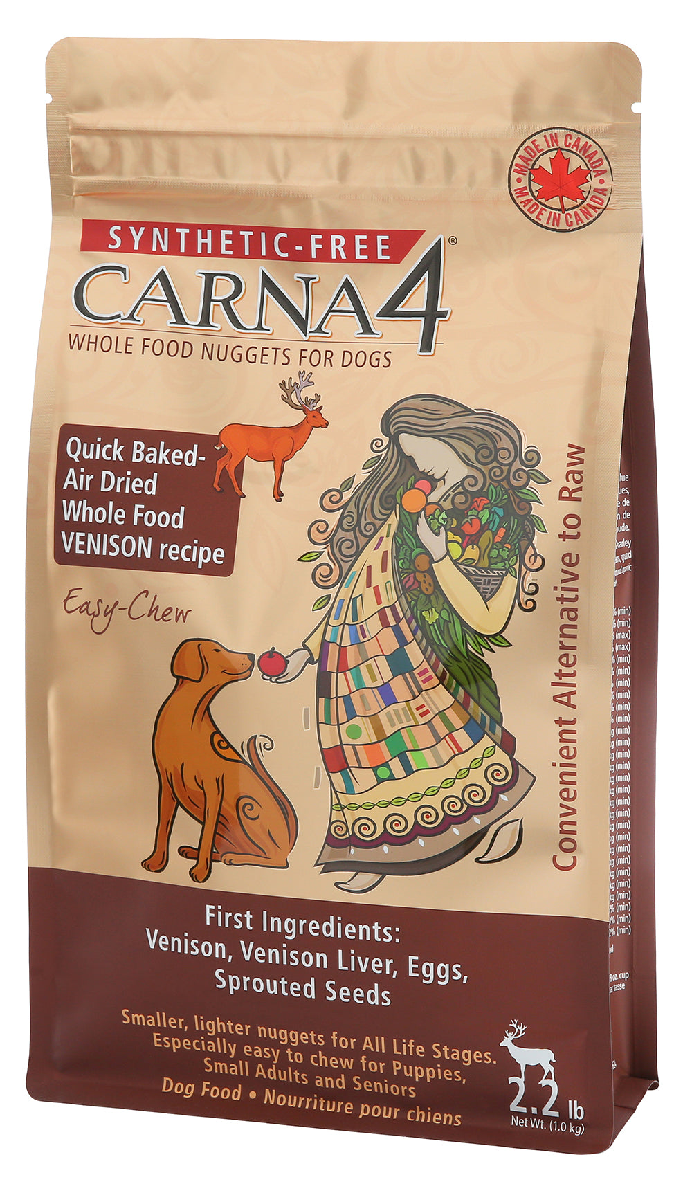 Carna4 Dog Easy-Chew Venison (2.2lb)