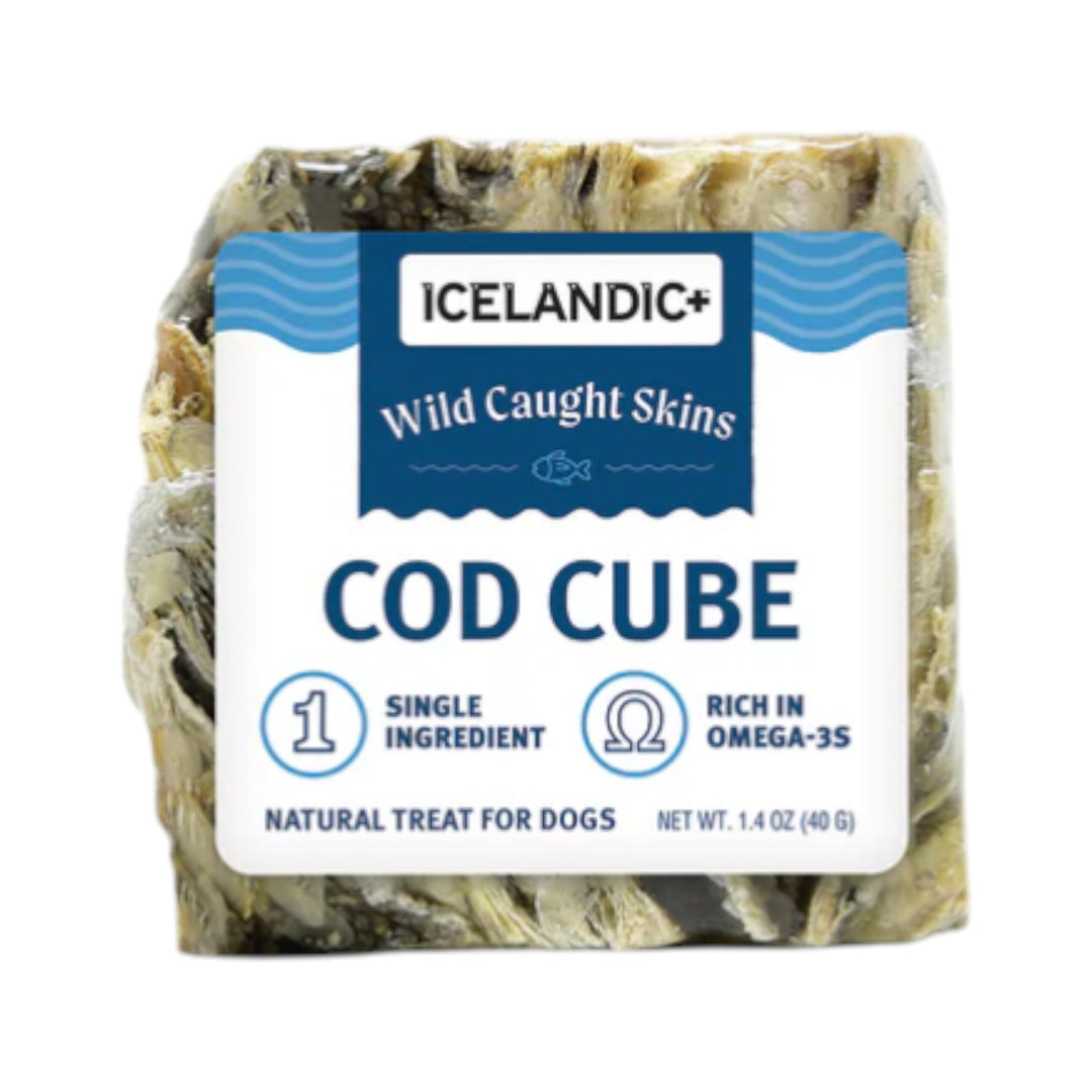 Icelandic Large Cod Skin Cube bulk