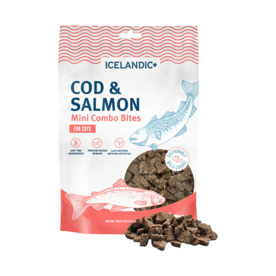 Icelandic Cod &amp; Salmon Mini Combo Bites Cats (1.7oz)