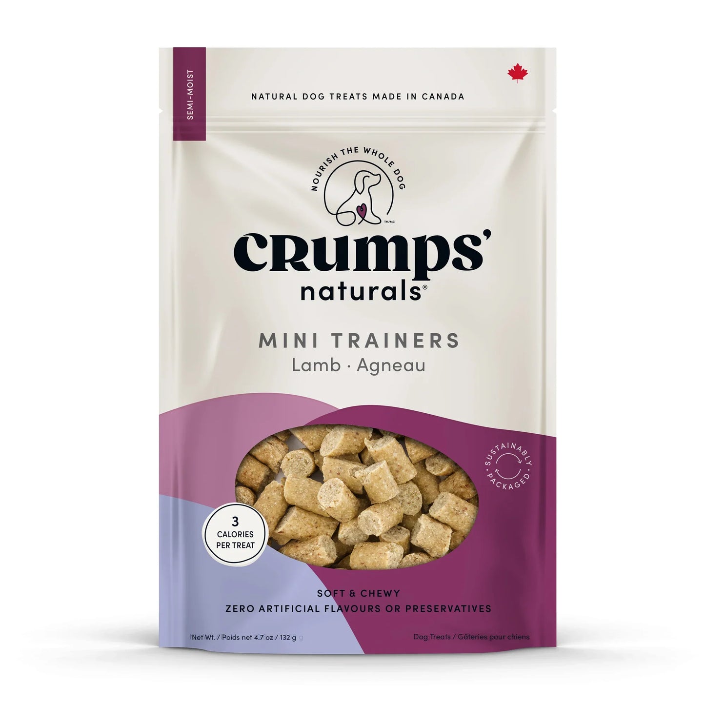 Crumps Mini Trainer Lamb 300g
