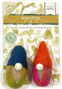 Karma Cat Wool Felt Gnomes 2pk