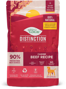 Nature's Logic Distinction Beef Dog (24 lb) - Tail Blazers Etobicoke