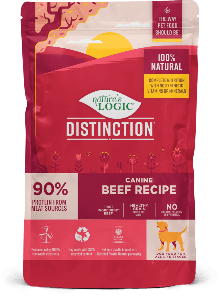 Nature's Logic Distinction Beef Dog (24 lb) - Tail Blazers Etobicoke