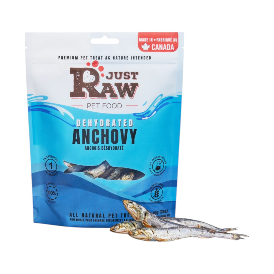 Just Raw Dehydrated Anchovies (100g)