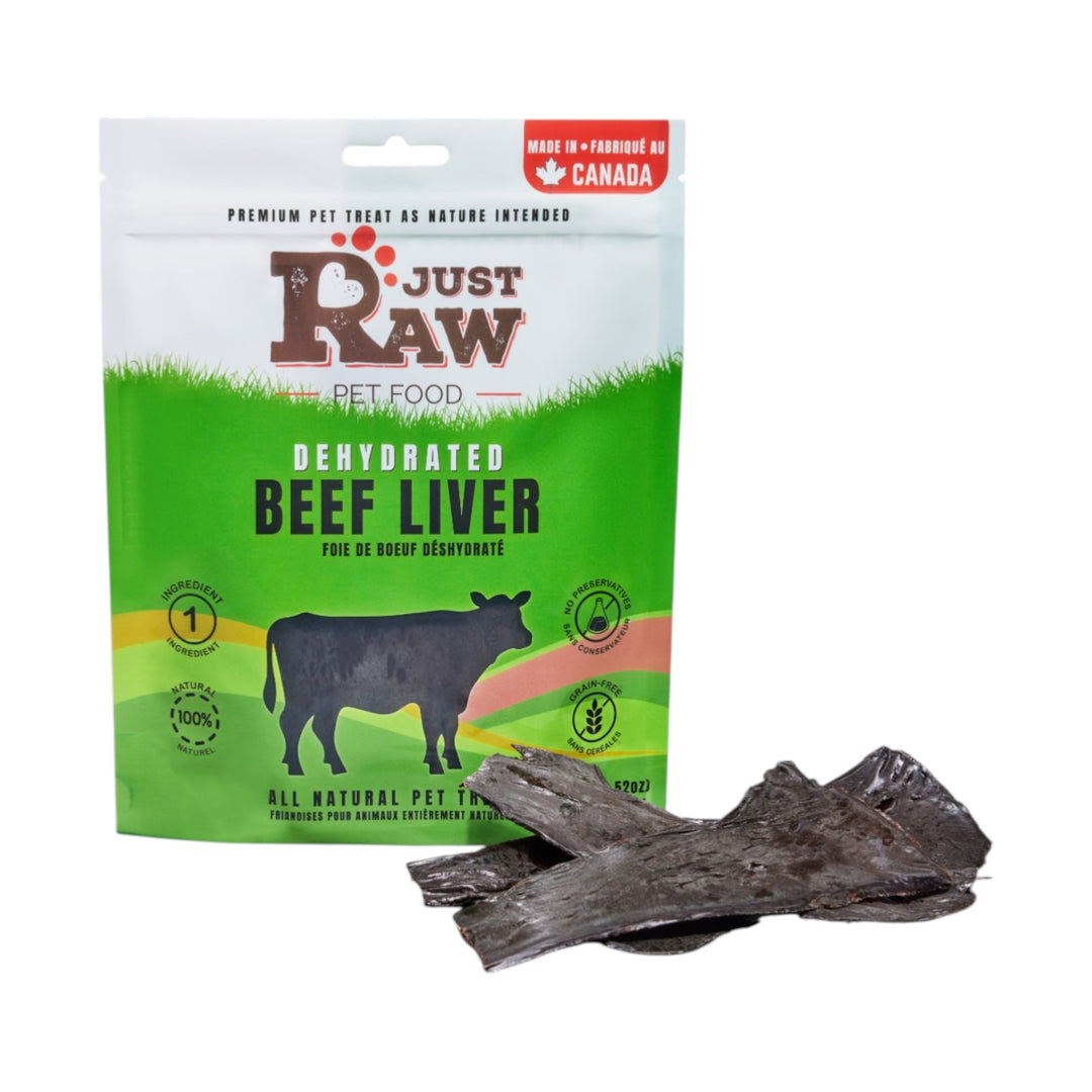 Just Raw Dehydrated Beef Liver (114g)