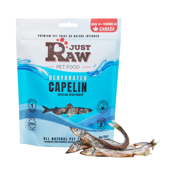 Just Raw Dehydrated Capelin (100g)