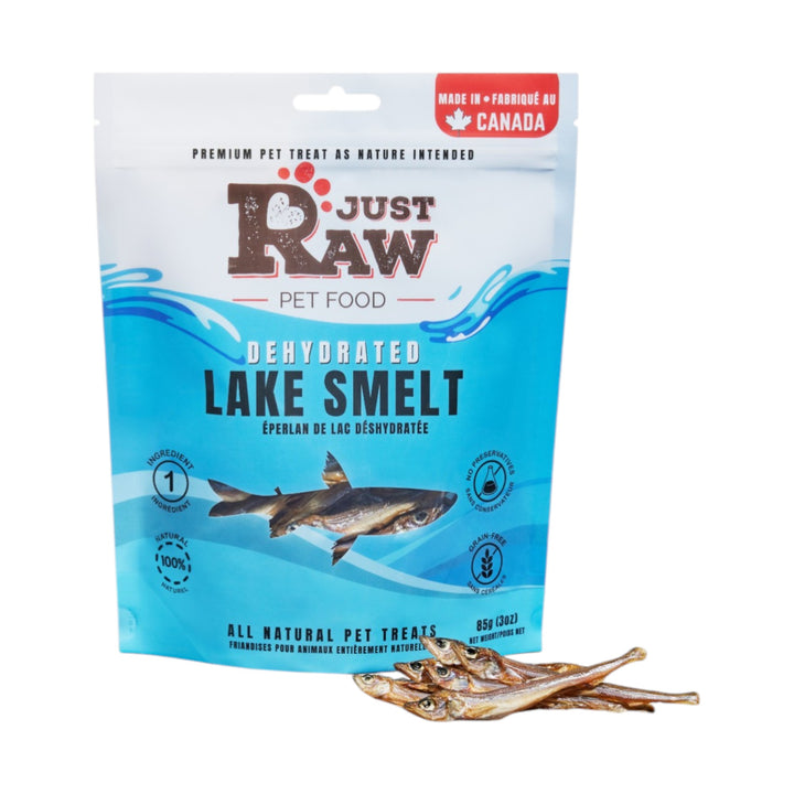 Just Raw Dehydrated Lake Smelt (85g)