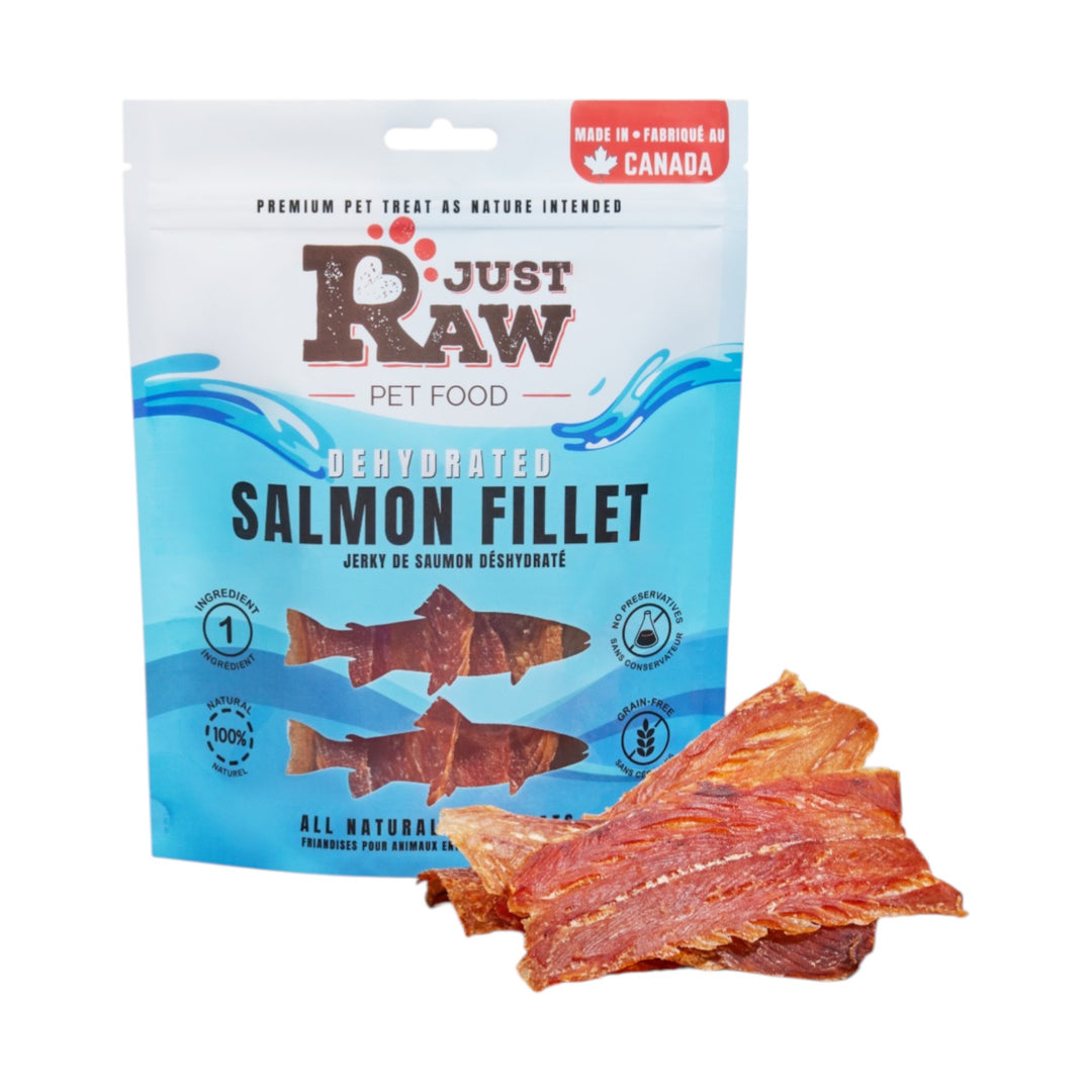 Just Raw Dehydrated Salmon Jerky (100g)