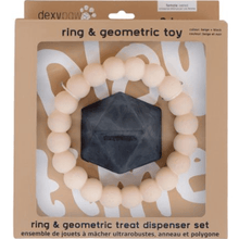 Dexypaws Treat Dispenser Beige/Black