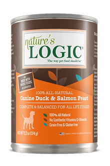 Nature's Logic Duck/Salmon Dog Can (13.2 oz) - Tail Blazers Etobicoke