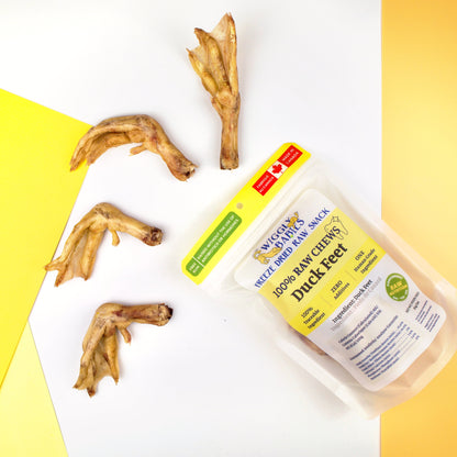 Wiggly Babies Freeze-Dried Duck Feet (85g)