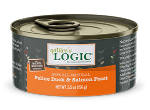 Nature's Logic Duck/Salmon Cat Can (5.5 oz) - Tail Blazers Etobicoke