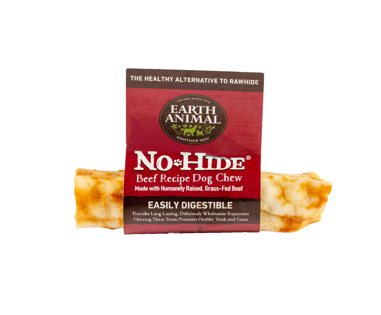 EARTH ANIMAL NO HIDE BEEF CHEW MED 1PK - Tail Blazers Etobicoke