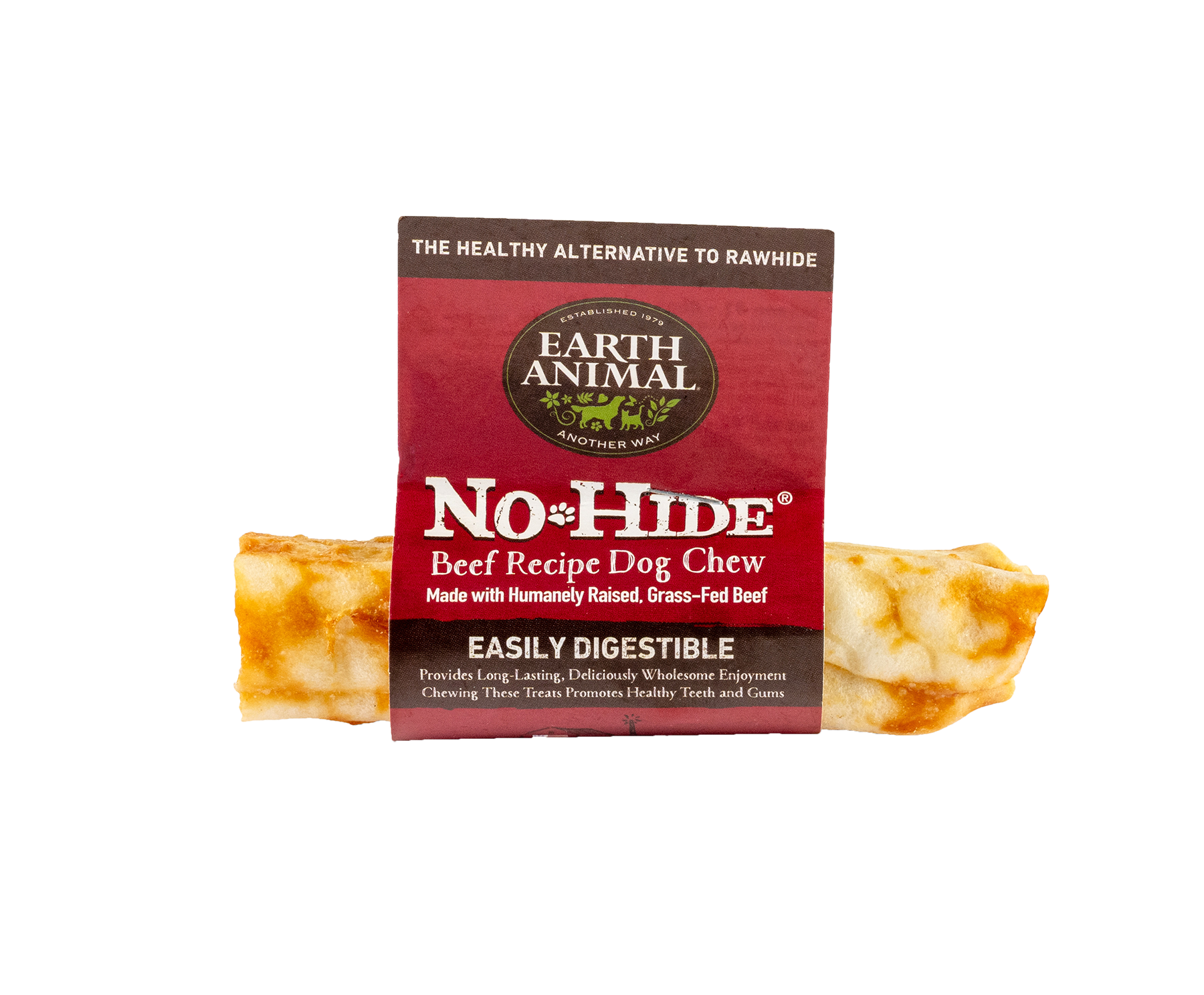 EARTH ANIMAL NO HIDE BEEF CHEW MED 1PK - Tail Blazers Etobicoke