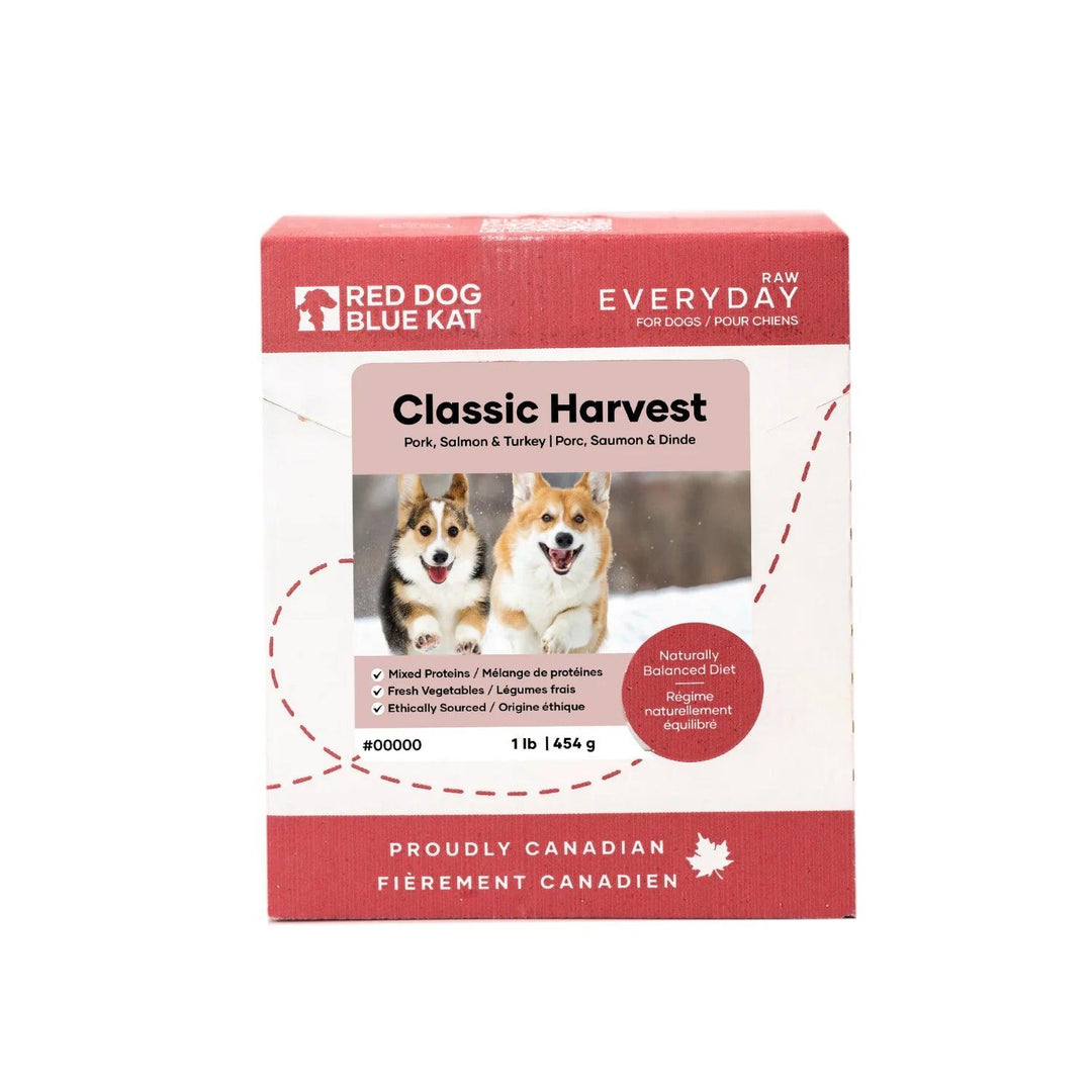 Rdbk Red Dog Blue Kat Everyday Classic Harvest Dog (4x1/4lb)
