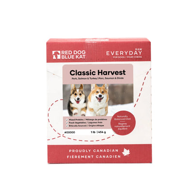 RDBK Red DOg Blue Kat Everyday Classic Harvest Dog (4x1/4lb)