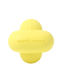 EARTH RATED FETCH TOY RUBBER YLW MED - Tail Blazers Etobicoke