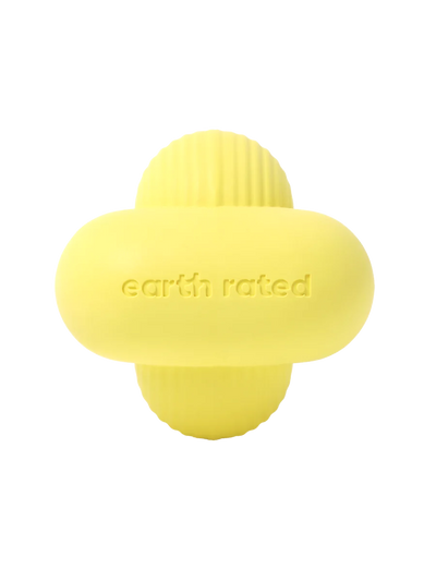 EARTH RATED FETCH TOY RUBBER YLW MED - Tail Blazers Etobicoke