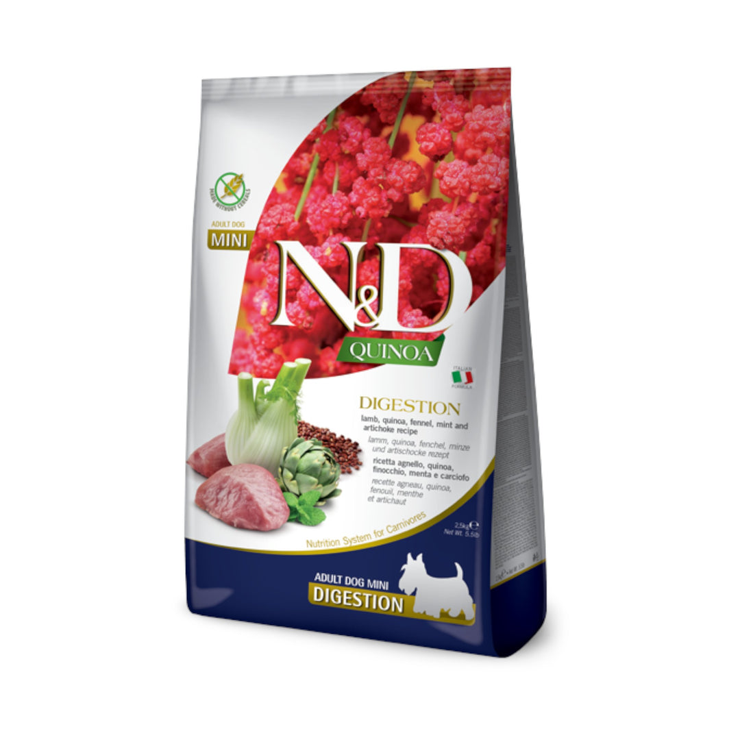 Farmina Quinoa Digestion Lamb Dog Mini (2.5kg)