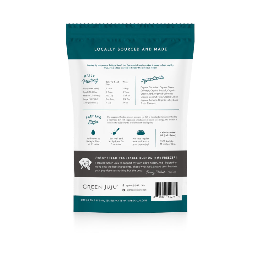 Green Juju Freeze-Dried Bailey&